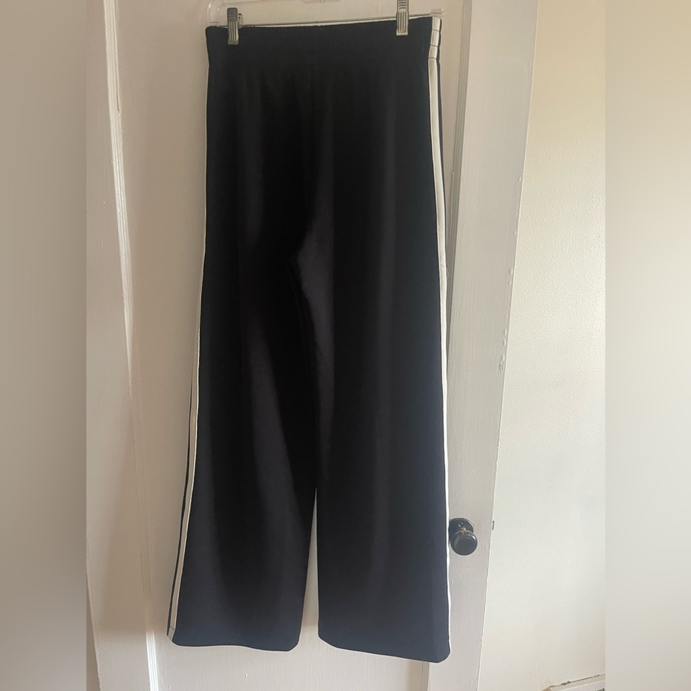 Nia Varsity Track Pant by Evereve Black size Small - Picture 2 of 10